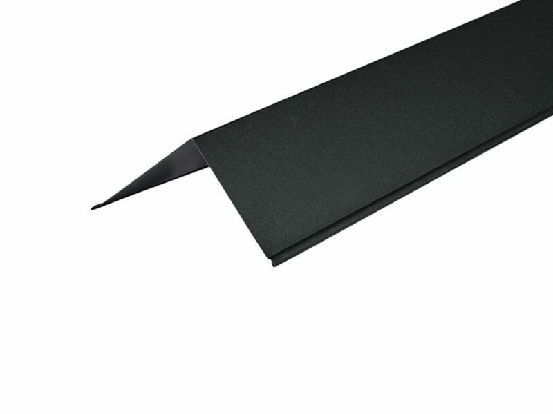 Cladco Metal Prelaq Mica Coated Barge Flashing 150mm x 150mm x 3000mm