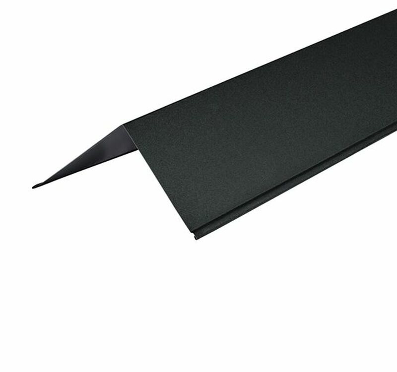 Cladco Metal Prelaq Mica Coated Barge Flashing 150mm x 150mm x 3000mm